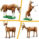 LEGO Creator 3-en-1 31166 Le Beau Cheval - Jeu de Construction  des 9 ans