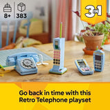 LEGO Creator 3-en-1 31174 Le Téléphone Rétro - Jeu de Construction des 8 ans