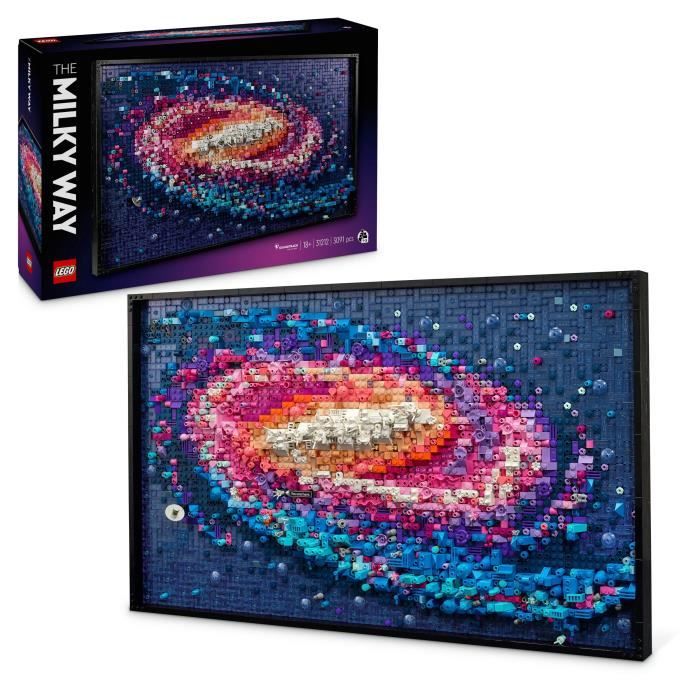 LEGO Art 31212 Milky Way - Wall decoration and creative building set