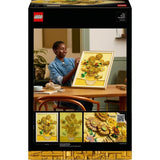 LEGO Art 31215 Vincent van Gogh  Les Tournesols - Tableau mural, Construction pour adulte