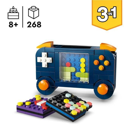 LEGO Creator 3-en-1 31380 La Console de Jeu Rétro - Jouet de Construction - Cadeau 8 ans
