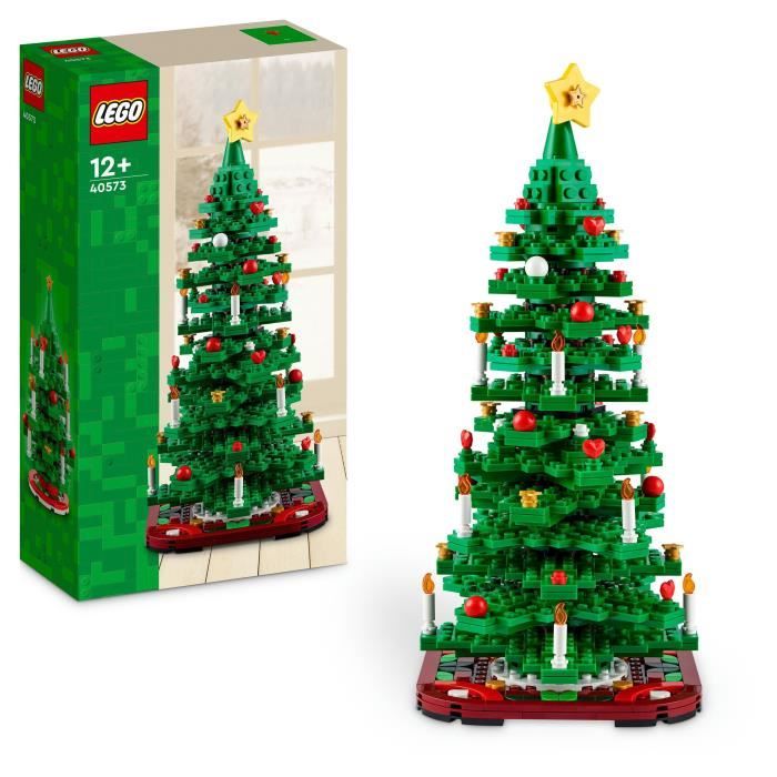 LEGO Iconic 40573 Le Sapin de Noël - Set de Construction pour Enfants - Décoration de Noël