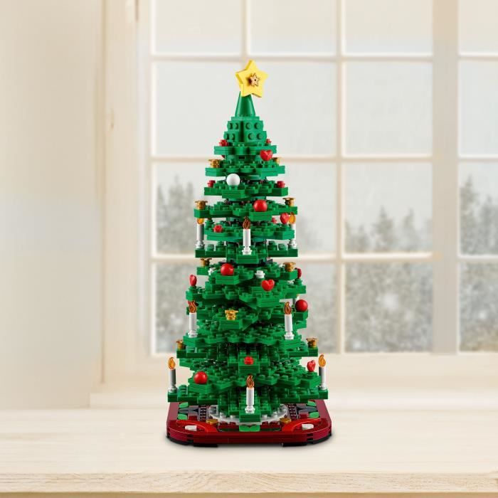 LEGO Iconic 40573 Le Sapin de Noël - Set de Construction pour Enfants - Décoration de Noël