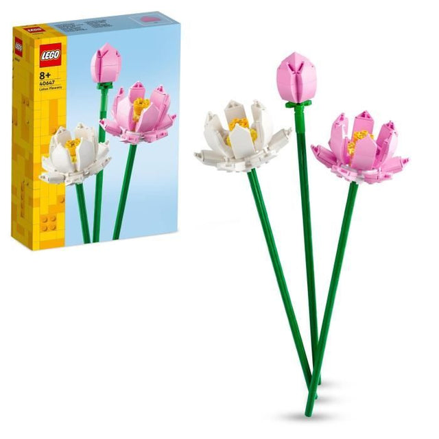 LEGO 40647 Creator Les Fleurs de Lotus - Kit de Construction pour Filles et Garçons - Des 8 Ans - Botanicals collection