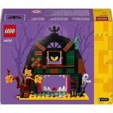 LEGO 40721 La Grange d'Halloween - Jouet de Construction enfant des 8 ans - Squelette