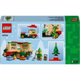 LEGO 40746 Le Camion de Livraison du Pere Noël - Jouet des 8 ans & Décoration de Noël