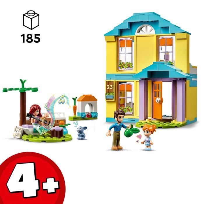 LEGO Friends 41724 La Maison de Paisley, Jouet Enfants 4 Ans, avec Accessoires, et Mini-PoupÈes