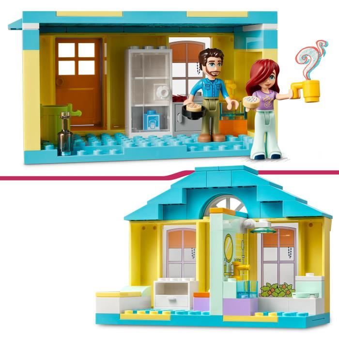 LEGO Friends 41724 La Maison de Paisley, Jouet Enfants 4 Ans, avec Accessoires, et Mini-PoupÈes
