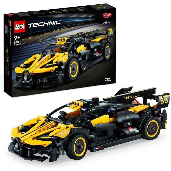 LEGO Technic 42151 Le Bolide Bugatti, Jouet de Voiture, de Course, Maquette a Construire