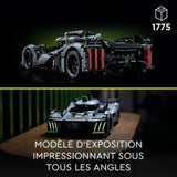 LEGO Technic 42156 PEUGEOT 9X8 24H Le Mans Hybrid Hypercar, Maquette de Voiture de Course