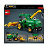 LEGO 42168 Technic John Deere 9700 Forage Harvester, Jouet de Tracteur Agricole, Cadeau Enfants 9 Ans