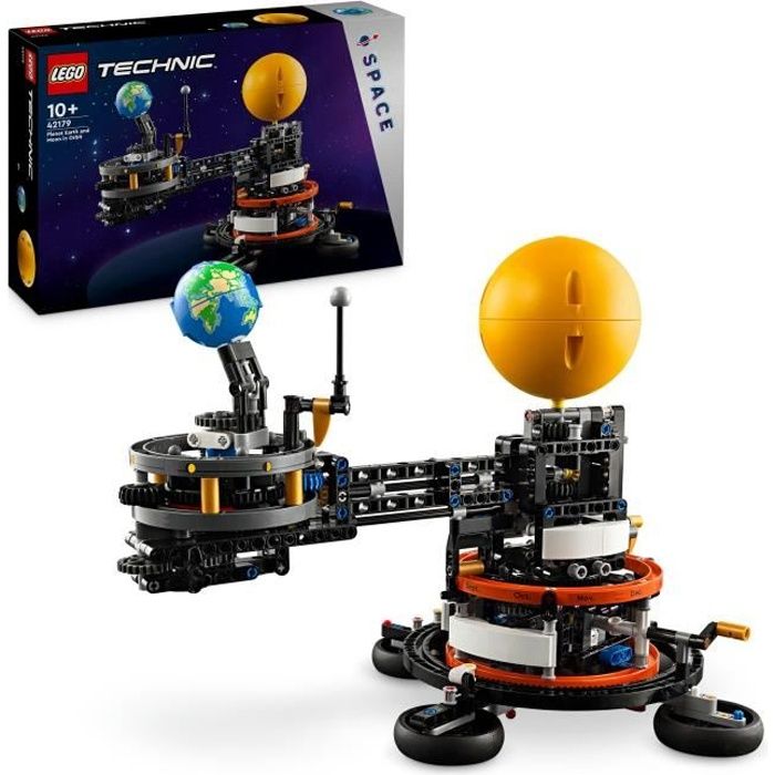 LEGO Technic 42179 La Planete Terre et la Lune en Orbite, Jouet, Theme du Systeme Solaire