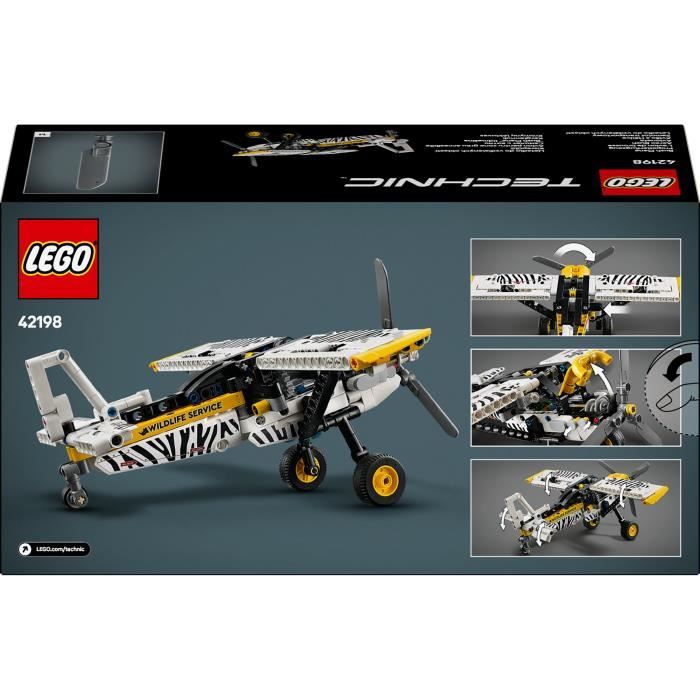 LEGO Technic 42198 L'avion de brousse - Jeu de construction pour garçon des 8 ans