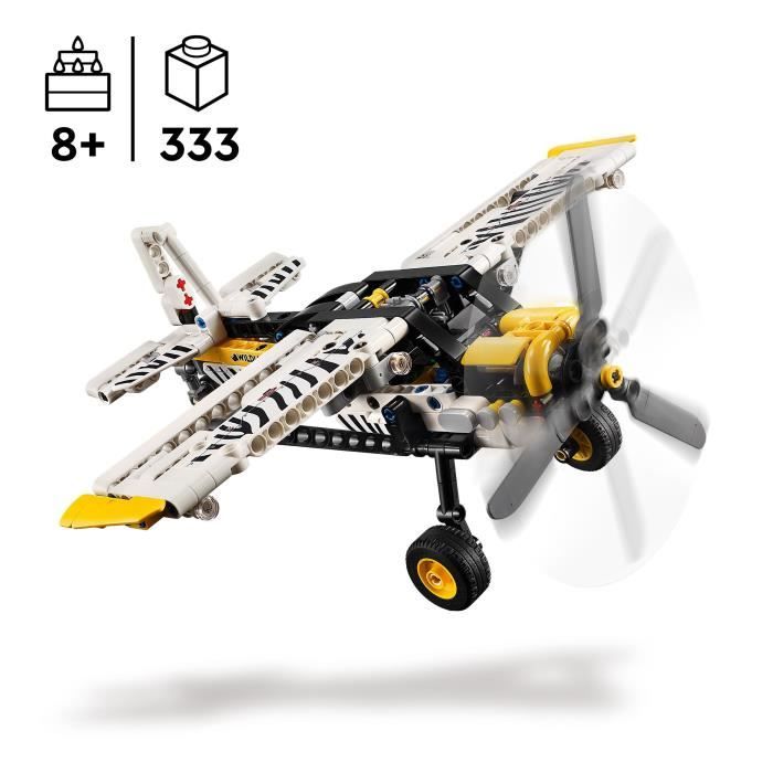 LEGO Technic 42198 L'avion de brousse - Jeu de construction pour garçon des 8 ans
