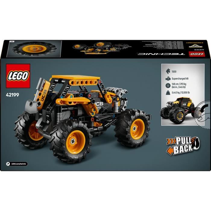 LEGO Technic 42199 Monster Jam DIGatron a rétrofriction - Maquette de camion