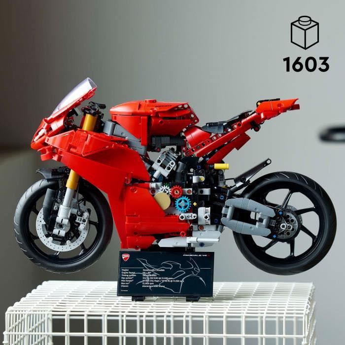 LEGO Technic 42202 La Moto Ducati Panigale V4 S - Moto a construire pour adulte