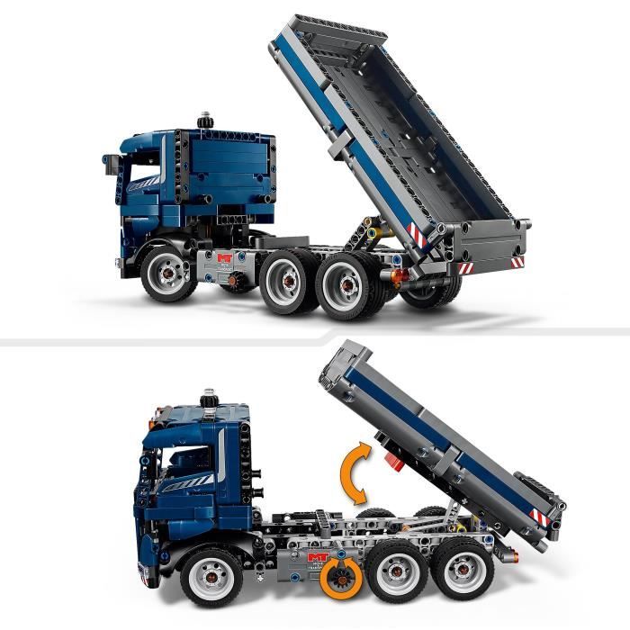 LEGO Technic 42203 Camion benne - Jeu de construction pour garçon des 9 ans - Idée cadeau