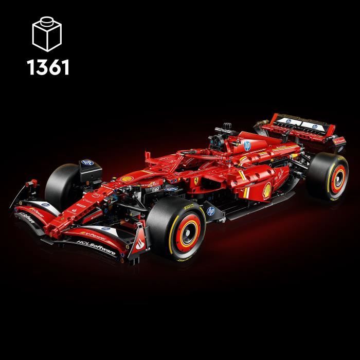 LEGO Technic 42207 F1 Ferrari SF-24 - Voiture collector avec moteur V6 pour adulte