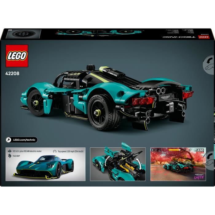LEGO Technic 42208 Aston Martin Valkyrie - Jeu de Construction pour Garçon des 9 ans