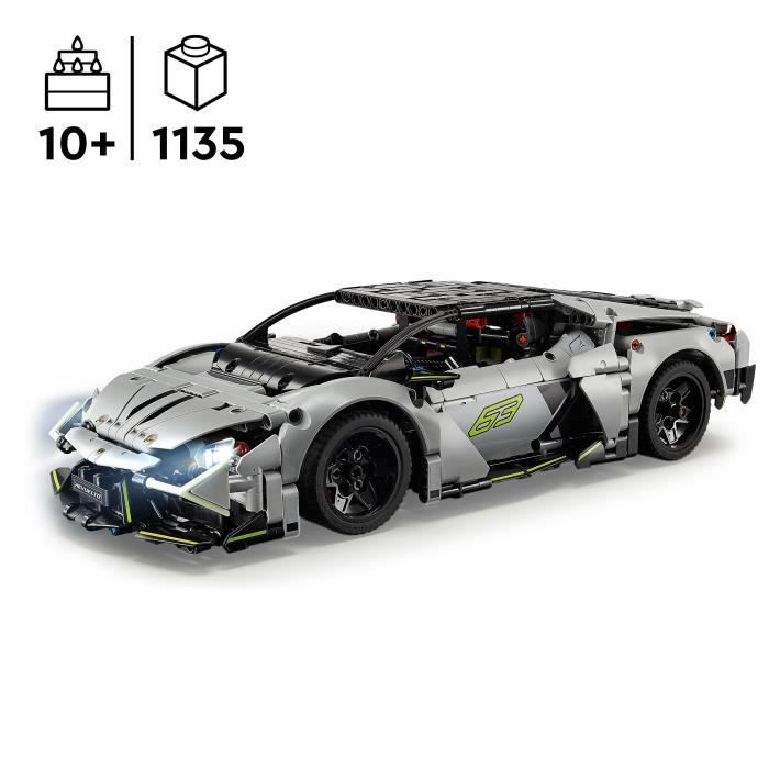 LEGO Technic 42214 Supercar Lamborghini Revuelto - Jeu de Construction enfant 10 ans