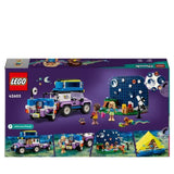 LEGO 42603 Friends Le Camping-Car d'Observation des Étoiles, Jouet pour Enfants, avec Figurines Animales, plus Mini-Poupées