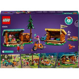 LEGO Friends 42624 Les cabanes chaleureuses de la base de loisirs - Set sur la nature