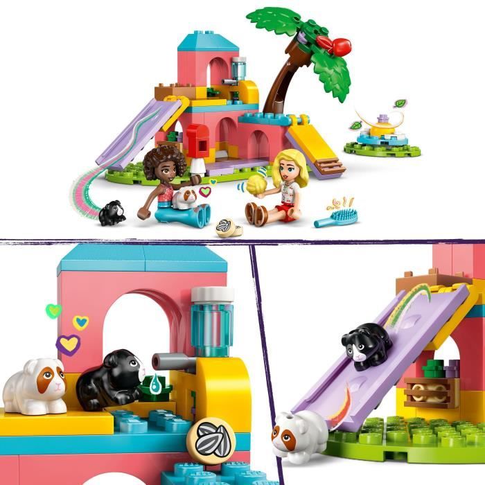 LEGO Friends 42640 L'Aire de Jeux des Cochons d'Inde - Jouet & Jeu de rôle enfant des 5 ans