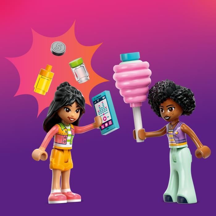 LEGO Friends 42643 Stand de barbes a papa et scooter - Jouet pour enfants des 6 ans