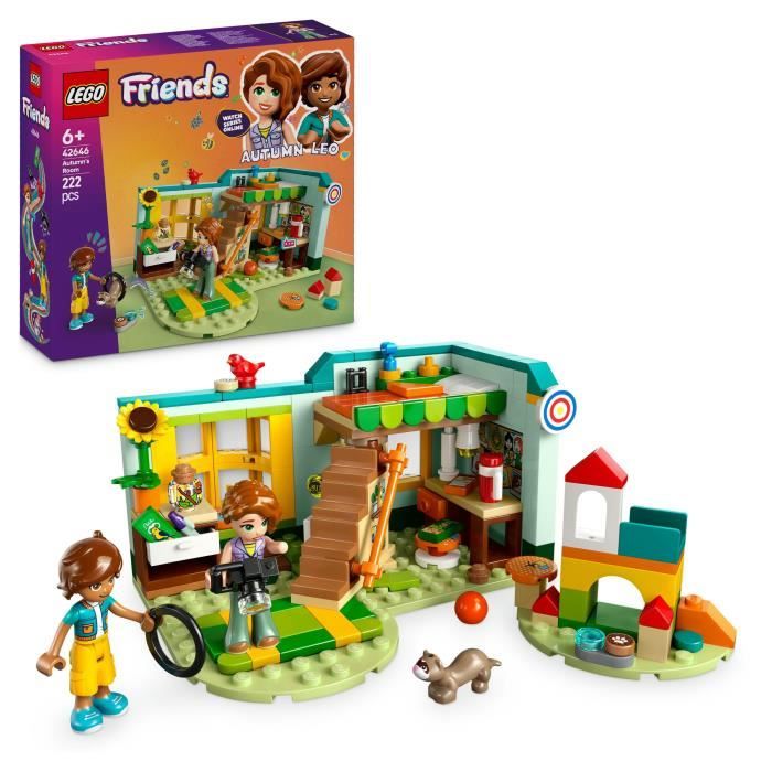 LEGO Friends 42646 La chambre d'Autumn - Jouet de construction idéal pour le jeu de rôle