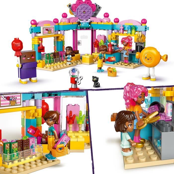 LEGO Friends 42649 La Confiserie de Heartlake City - Jouet de Construction enfant des 6 ans