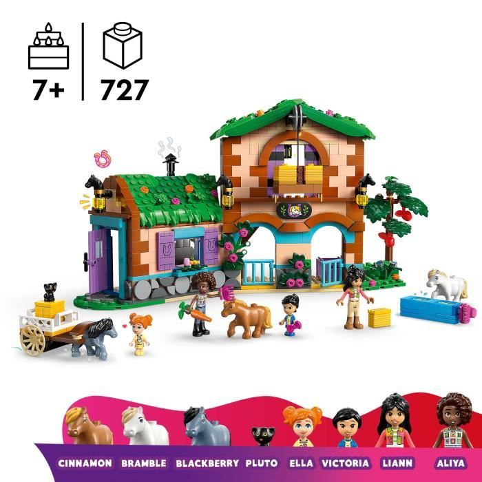 LEGO Friends 42654 Le Ranch et les Écuries des Poneys - Jeu de Construction des 7 Ans