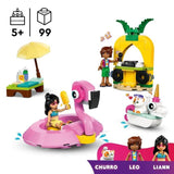 LEGO Friends 42658 Fete dans la Piscine avec les Bouées Licorne et Flamant Rose - Jouet
