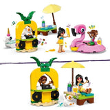 LEGO Friends 42658 Fete dans la Piscine avec les Bouées Licorne et Flamant Rose - Jouet