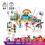 LEGO Friends 42661 Soirée Déguisée avec une Licorne et une Fée - Jeu des 6 Ans