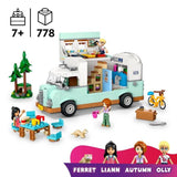 LEGO Friends 42663 Camping-car de l'amitié - Jouet de construction pour enfants des 7 ans