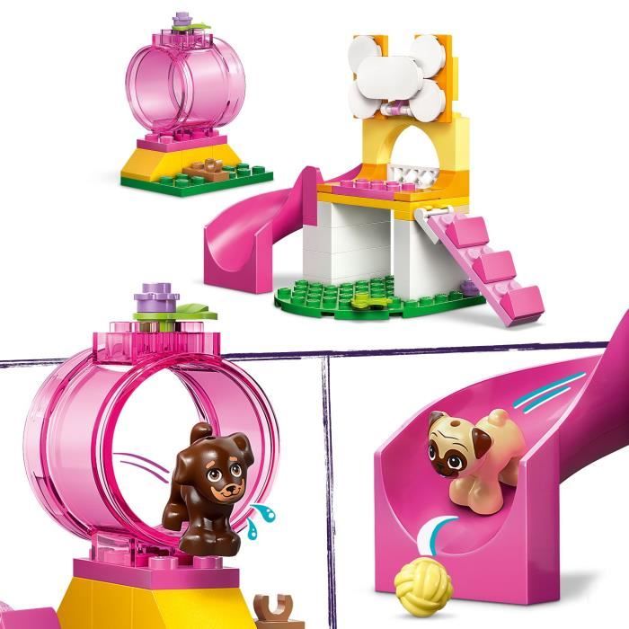 LEGO Friends 42665 L'Aire de Jeux des Chiots - Jeu Créatif  des 4 Ans - Toboggan