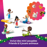 LEGO Friends 42668 Le Calendrier de l'Avent 2025 - Jeu de Construction des 6 ans - Animaux