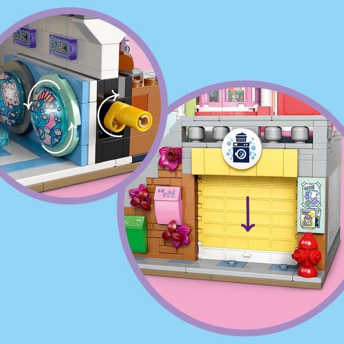 LEGO Friends 42670 Les appartements et boutiques de Heartlake City Jeu créatif pour enfants