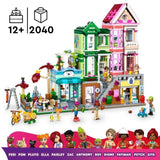 LEGO Friends 42670 Les appartements et boutiques de Heartlake City Jeu créatif pour enfants