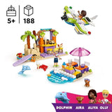LEGO Friends 42672 La valise créative de plage - Jeu de construction pour enfants des 5 ans
