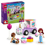 LEGO Friends 42675 La Voiture Licorne - Jouet des 4 ans - Motricité Fine - Idée de Cadeau