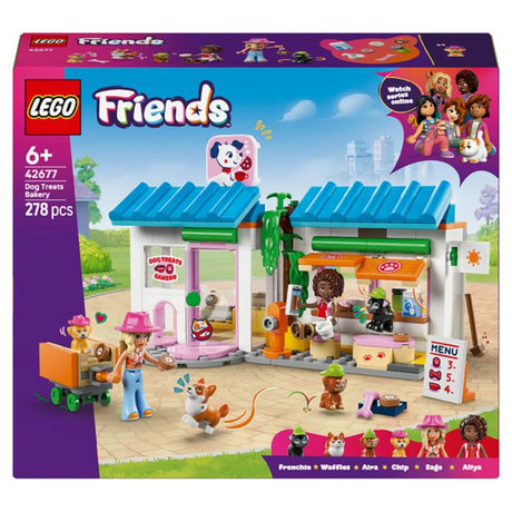 LEGO Friends 42677 La Boutique de Friandises pour Chiens - Jeu de Construction des 6 ans