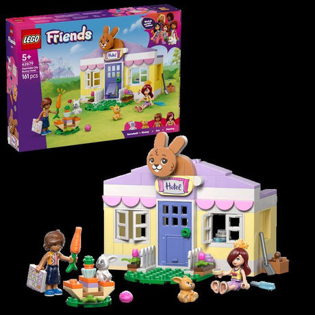 LEGO Friends 42679 L'Hôtel des Lapins de Heartlake City - Jouet de Construction des 5 ans