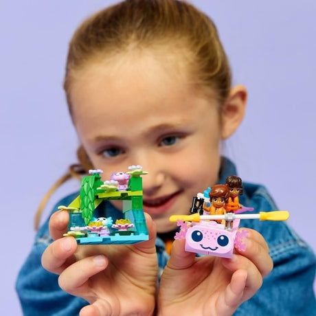 LEGO Friends 42681 Le Bateau d'Aventures Axolotl - Jeu de Construction 5 ans - Figurines