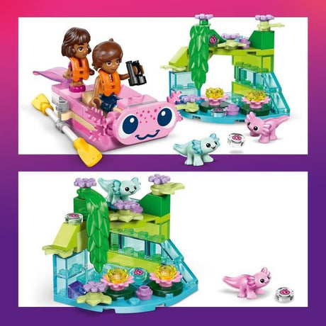 LEGO Friends 42681 Le Bateau d'Aventures Axolotl - Jeu de Construction 5 ans - Figurines