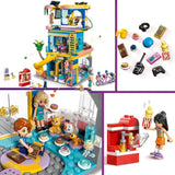 LEGO Friends 42689 Le Club-House de Heartlake City - Jeu de Construction 8 ans - Cadeau