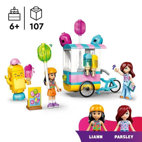 LEGO Friends 42692 Le Stand de Glaces et de Ballons - Jouet de Construction des 6 ans