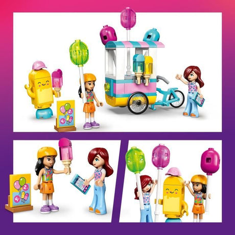 LEGO Friends 42692 Le Stand de Glaces et de Ballons - Jouet de Construction des 6 ans