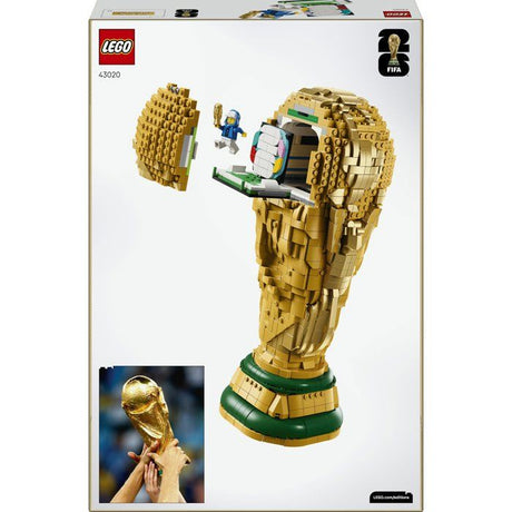 LEGO Editions 43020 Trophée Officiel de la Coupe du Monde de la FIFA - Maquette des 12 ans