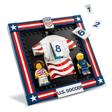 LEGO Editions 43033 Maillot 2026 de l'Équipe Nationale Américaine de Foot - Jouet 10 ans